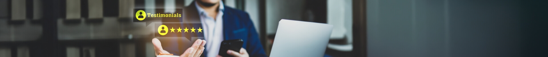 Testimonials - client banner